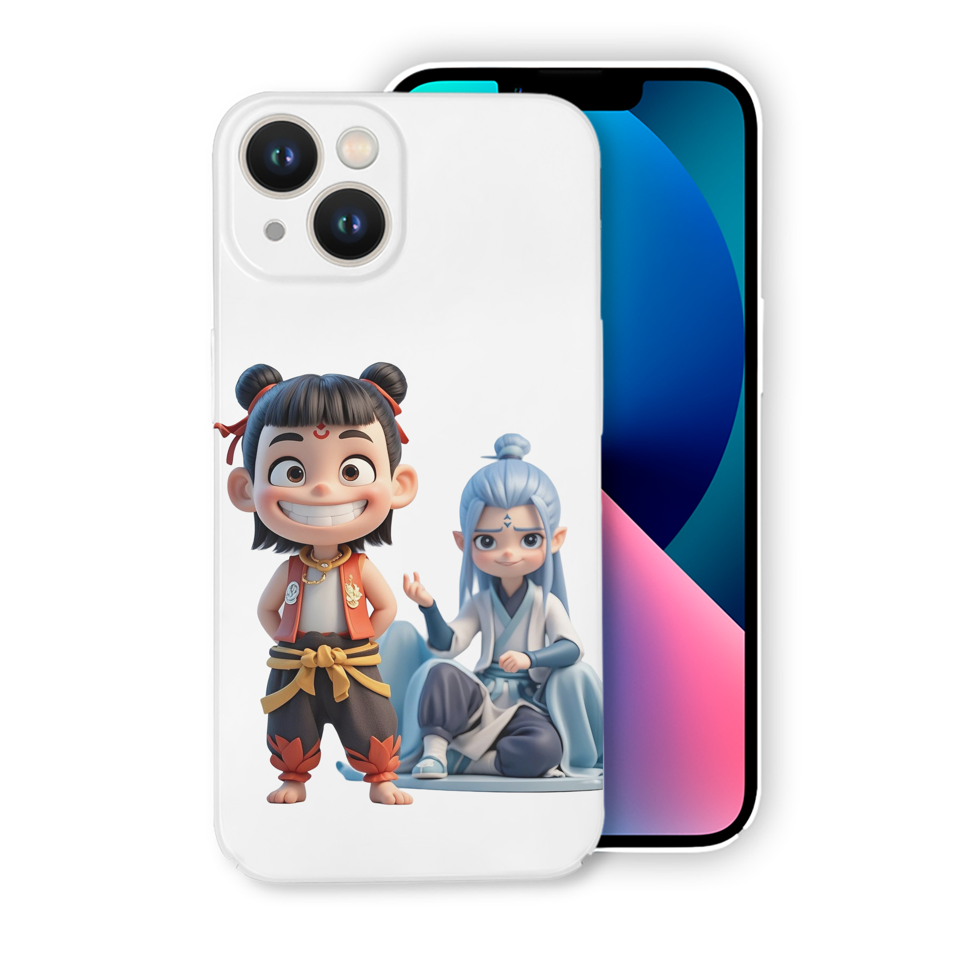 （画像用） Ne Zha 2 ナタ 魔童の大暴れ 【iPhone 14シリーズ対応】ハードケース